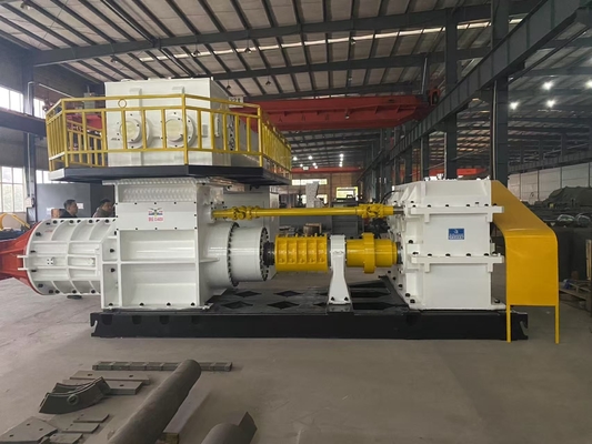 Vacuum Extruder Untuk Mesin pembuatan batu bata tanah liat Proses pembentukan batu bata Blok berongga padat