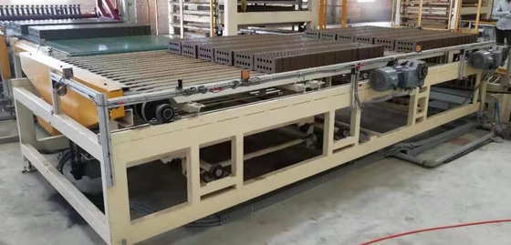Blok Tanah liat Pengelompokan Marshalling Table Sistem Pembagian Untuk Brick Tanah liat Produksi Line
