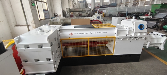 Kandungan Kelembaban Tinggi Mesin Extruder Vacuum Brick Clay dengan Tekanan Ekstrusi Maksimum 2,2mpa