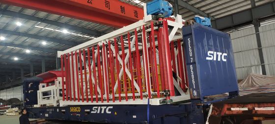 Peralatan pengering berlapis tunggal Kamar Pemuatan dan Pengungkapan Batu Bata