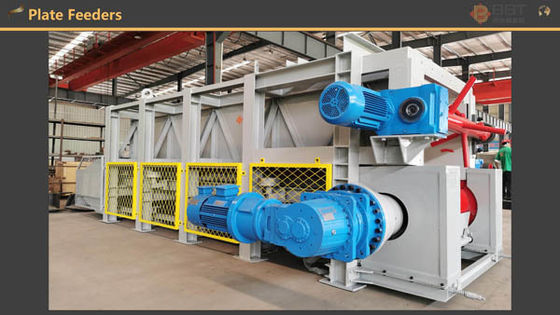 120 ton/jam Pengumpan kotak pelat rantai batu bata tanah liat membuat mesin pengumpan kotak pabrik